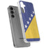 Bosnia and Herzegovina Flag Distressed Galaxy S24 Plus Clear Case